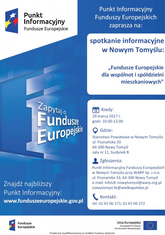 Fundusze Europejskie