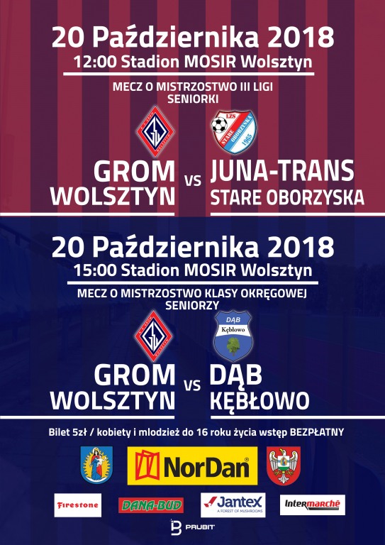 KS GROM WOLSZTYN-Db Kbowo